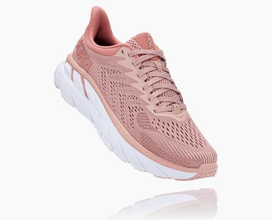 Hoka One One Løbesko Dame - Clifton 7 - Lyserød - 654031KGD